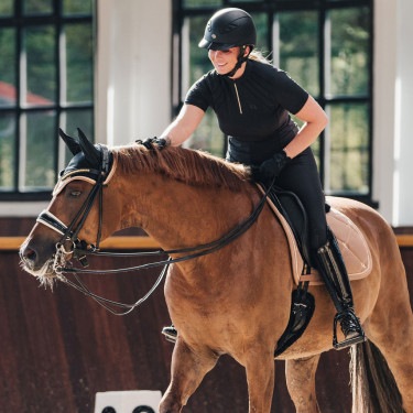 Satteldecke Dressur Night Collection Back On Track Nougat Braun Satteldecke Dressur Night Collection Back On Track Nougat Braun