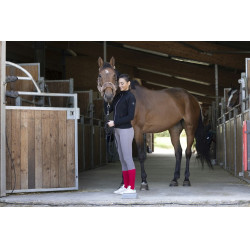 Fleecejacke Equithème Lena Schwarz