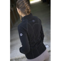 Fleecejacke Equithème Lena Schwarz