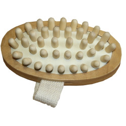Massagebürste aus Buchenholz Borstiq Massagebürste aus Buchenholz Borstiq