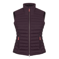 Leichte ärmellose Daunenweste LeMieux Nova Aubergine Bordeaux Leichte ärmellose Daunenweste LeMieux Nova Aubergine Bordeaux