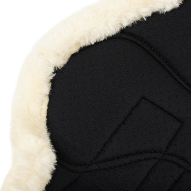 Geschlossene Gamaschen Lammfell LeMieux Edge Mesh Schwarz / Natur Geschlossene Gamaschen Lammfell LeMieux Edge Mesh Schwarz / Natur