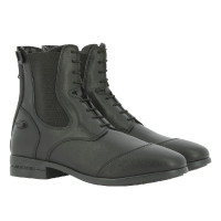 Stiefeletten Equithème Zurich mit Reißverschluss und Schnürung Schwarz