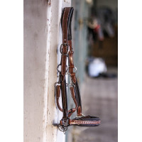 Lederhalfter Pénélope Point Sellier Schwarz Lederhalfter Pénélope Point Sellier Schwarz