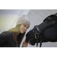 Mütze Pénélope Nouki Meliertes Grau Mütze Pénélope Nouki Meliertes Grau