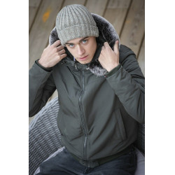 Pénélope Tiger Jacke Khaki Gr&uuml;n