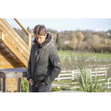 Pénélope Tiger Jacke Khaki Gr&uuml;n