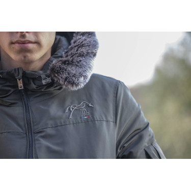 Pénélope Tiger Jacke Khaki Gr&uuml;n