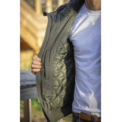 Pénélope Tiger Jacke Khaki Gr&uuml;n