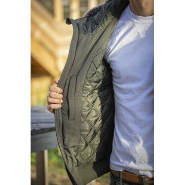 Pénélope Tiger Jacke Khaki Gr&uuml;n