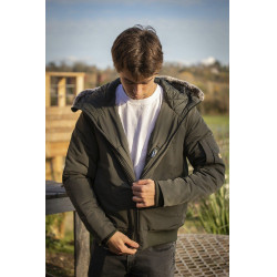 Pénélope Tiger Jacke Khaki Gr&uuml;n