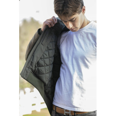 Pénélope Tiger Jacke Khaki Gr&uuml;n