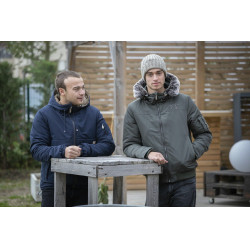 Pénélope Tiger Jacke Khaki Gr&uuml;n