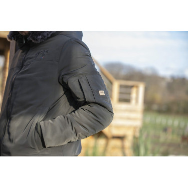 Pénélope Tiger Jacke Khaki Gr&uuml;n