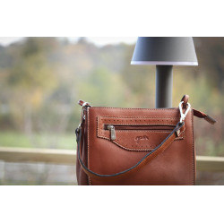 Handtasche Pénélope Clémentine Cognac Braun