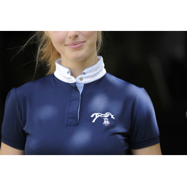 Wettkampf-Poloshirt Pénélope Madrid Kurzarm Wettkampf-Poloshirt Pénélope Madrid Kurzarm
