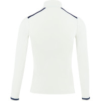 Wettkampf-Poloshirt Pénélope Bruges langärmelig Weiß / Band blau weiß rot Weiß Wettkampf-Poloshirt Pénélope Bruges langärmelig Weiß / Band blau weiß rot Weiß