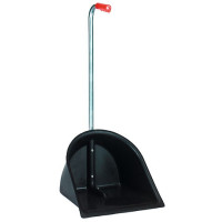 Schaufel und Mistkratzer Mistboy 75 cm Kerbl Schwarz