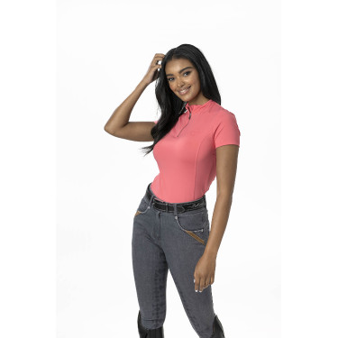 Technisches Unterhemd LeMieux ActiveWear Kurzarm Papaya Rosa Technisches Unterhemd LeMieux ActiveWear Kurzarm Papaya Rosa