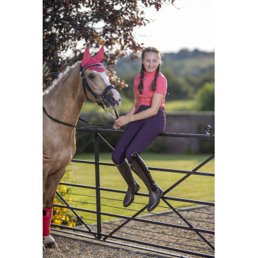 Technisches Unterhemd LeMieux ActiveWear Kurzarm Papaya Rosa Technisches Unterhemd LeMieux ActiveWear Kurzarm Papaya Rosa