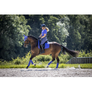 LeMieux Suede Dressur Schabracke Bluebell Blau LeMieux Suede Dressur Schabracke Bluebell Blau