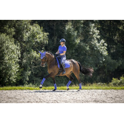 LeMieux Suede Dressur Schabracke Bluebell Blau LeMieux Suede Dressur Schabracke Bluebell Blau