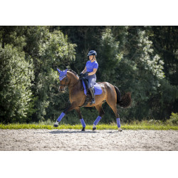 LeMieux Suede Dressur Schabracke Bluebell Blau LeMieux Suede Dressur Schabracke Bluebell Blau