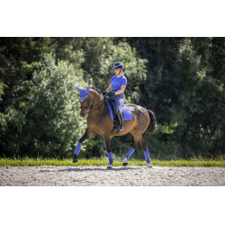 LeMieux Suede Dressur Schabracke Bluebell Blau LeMieux Suede Dressur Schabracke Bluebell Blau