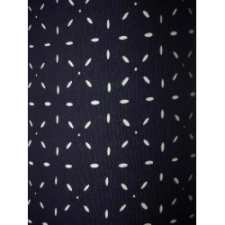 Wettkampf-Poloshirt LeMieux Olivia Langarm Marineblau