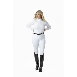 Wettkampf-Poloshirt LeMieux Olivia Langarm Weiß Weiß Wettkampf-Poloshirt LeMieux Olivia Langarm Weiß Weiß