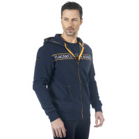 Kinder-Kapuzenjacke Perico Flags & Cup Marineblau