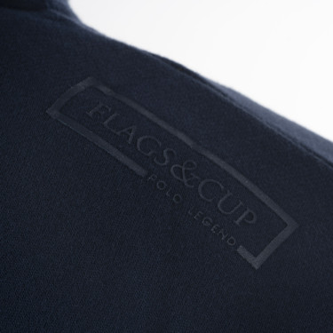 Kinder-Kapuzenjacke Perico Flags & Cup Marineblau Kinder-Kapuzenjacke Perico Flags & Cup Marineblau