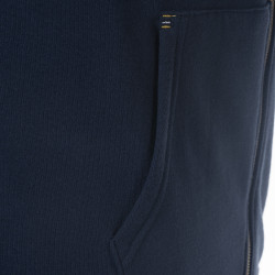 Kinder-Kapuzenjacke Perico Flags & Cup Marineblau