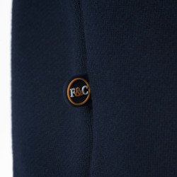 Kinder-Kapuzenjacke Perico Flags & Cup Marineblau