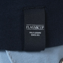 Damen-Kapuzenjacke Obera Flags & Cup Marineblau