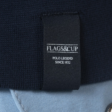 Damen-Kapuzenjacke Obera Flags & Cup Marineblau