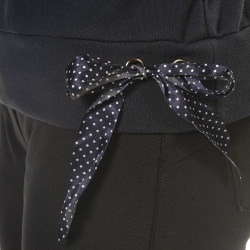 Damen-Sweatshirt Angela Flags & Cup Marineblau