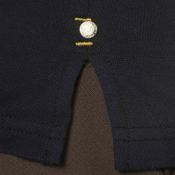 Polo da uomo Pico Flags & Cup Marineblau