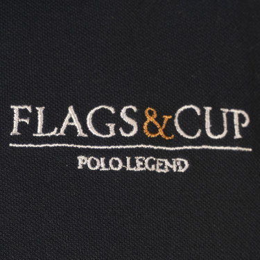 Kinder-Poloshirt Pico Flags & Cup Marineblau Kinder-Poloshirt Pico Flags & Cup Marineblau