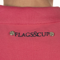 Kinder-Poloshirt Salta Flags & Cup Fuchsie Rosa Kinder-Poloshirt Salta Flags & Cup Fuchsie Rosa