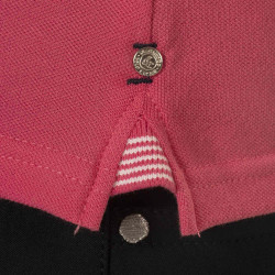 Kinder-Poloshirt Salta Flags & Cup Fuchsie Rosa