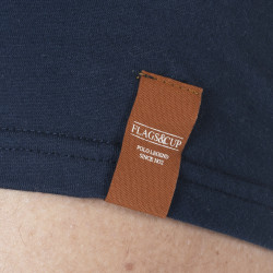 Herren-T-Shirt Pedro Flags & Cup Marineblau