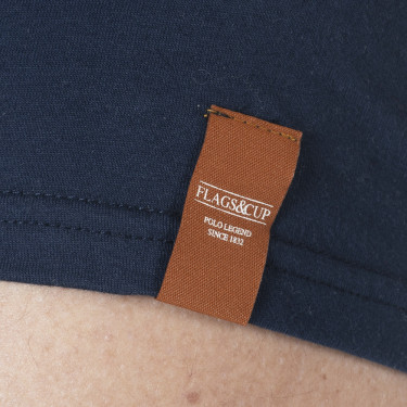 Herren-T-Shirt Pedro Flags & Cup Marineblau