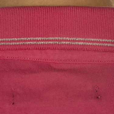 Damen-Poloshirt Rosa Flags & Cup Fuchsie