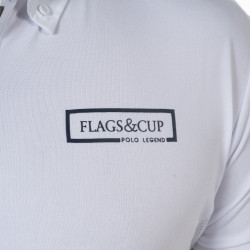 Herren-Poloshirt Comodoro MC Flags & Cup Herren-Poloshirt Comodoro MC Flags & Cup