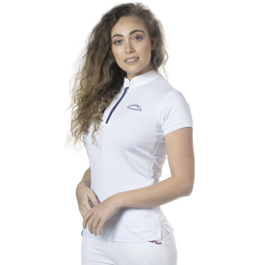 Damen-Poloshirt Clorinda kurzärmelig Flags & Cup Damen-Poloshirt Clorinda kurzärmelig Flags & Cup