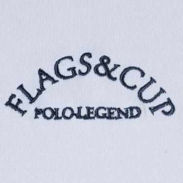 Damen-Poloshirt Clorinda kurzärmelig Flags & Cup Damen-Poloshirt Clorinda kurzärmelig Flags & Cup