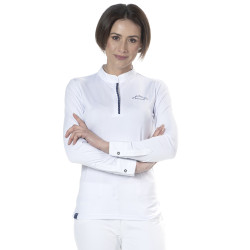 Damen-Poloshirt Clorinda langarm Flags & Cup Damen-Poloshirt Clorinda langarm Flags & Cup