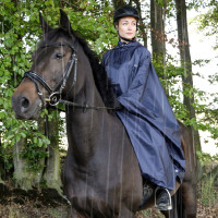 Poncho de pluie Covalliero Bleu marine