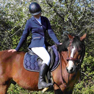 Damen-Turnierjacke Cima Flags & Cup Marineblau